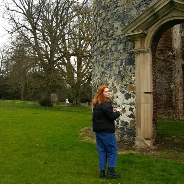 Picture of me at Shane's Castle